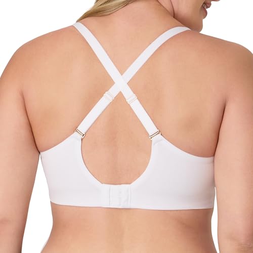 Image of Bali Womens T-Shirt Bra, Cotton Collection Underwire Bra for Women, Full Coverage, Moisture-Wicking