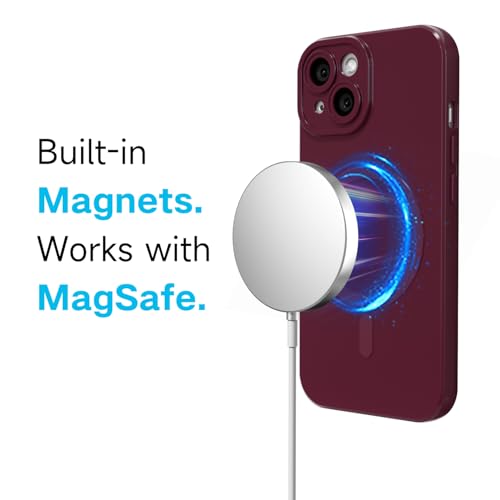 Coque silicone pour iPhone 14 Plus compatible Magsafe protection camera - 3