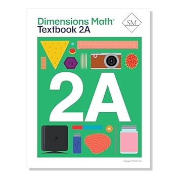 Paperback Dimensions Math Textbook 2A | Singapore Math Inc. [Paperback] Book