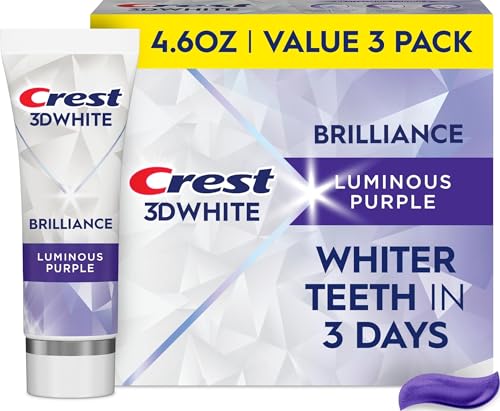 Crest 3D White Brilliance Luminous Purple Teeth...