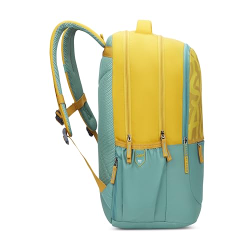 Image of Skybags Klan Plus 37L Casual Backpack for Boys & Girls with 3 Compartments & Adjustable Shoulder Strap | Quick Access Front Pocket | Pencil Pouch | Perfect for School & Travel- Unisex