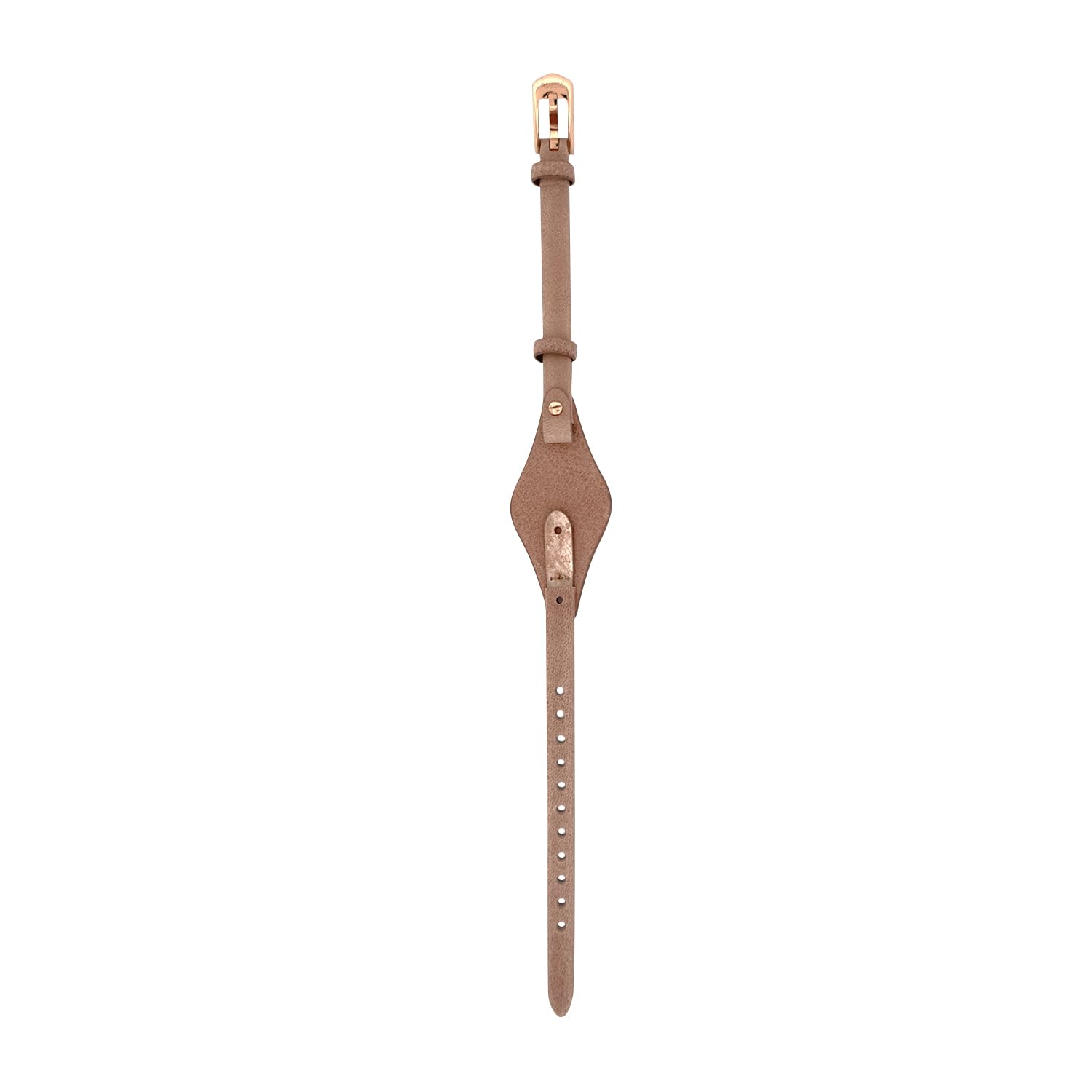 Fossil Bracelet de Montre pour Femmes 8mm, Cuir Beige, Bande de Rechange Originale pour ES3262