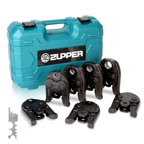 ZUPPER 7PCS Press Jaws Kit 1/4