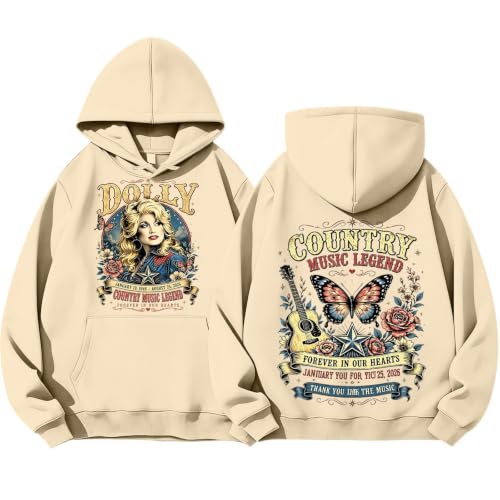 Holly Dolly Memorial Hoodies Country Music Queen Legend Parton Tops