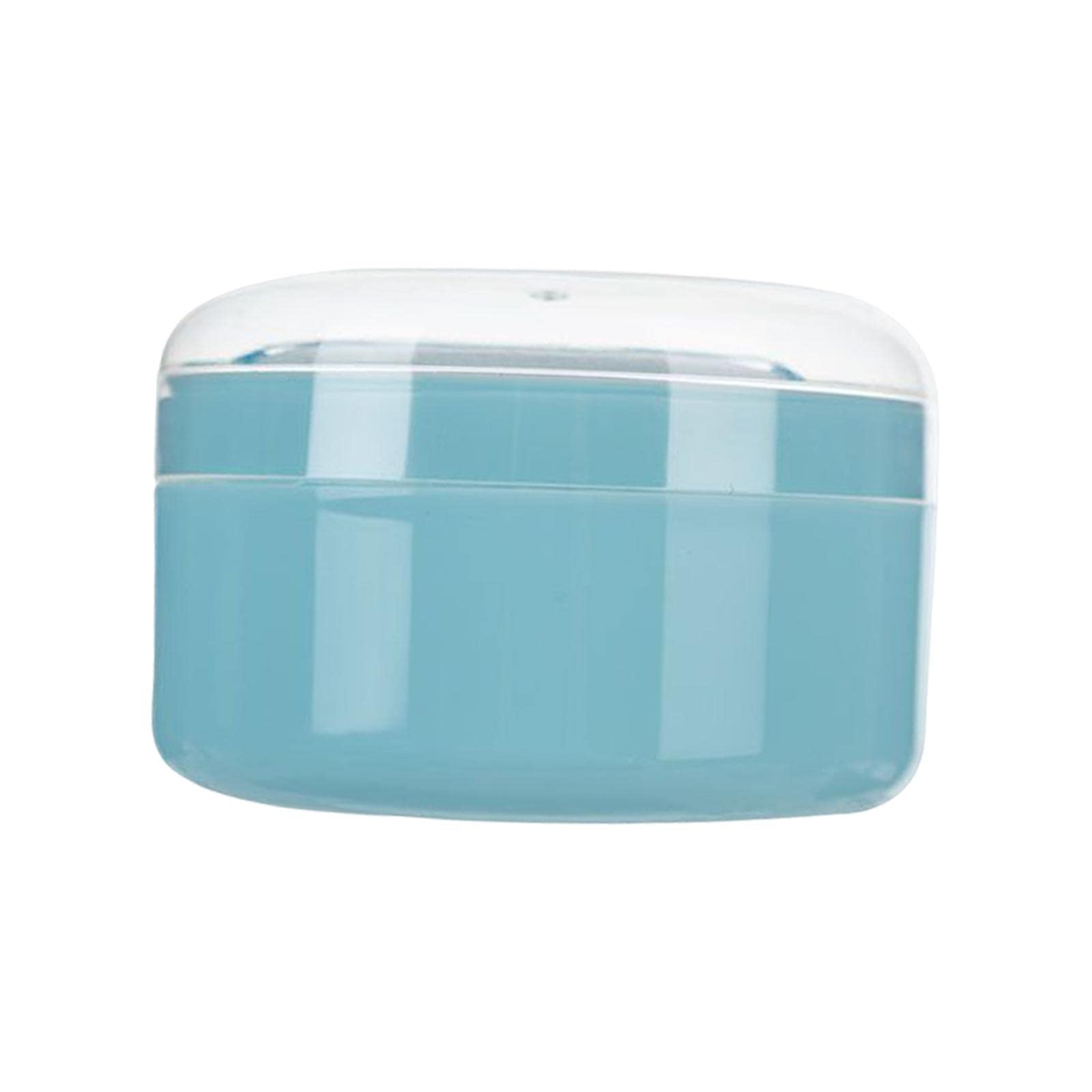 Reusable Baby Powder Box with Powder Puff and Sifter Dispensor for Home Blue-image-20