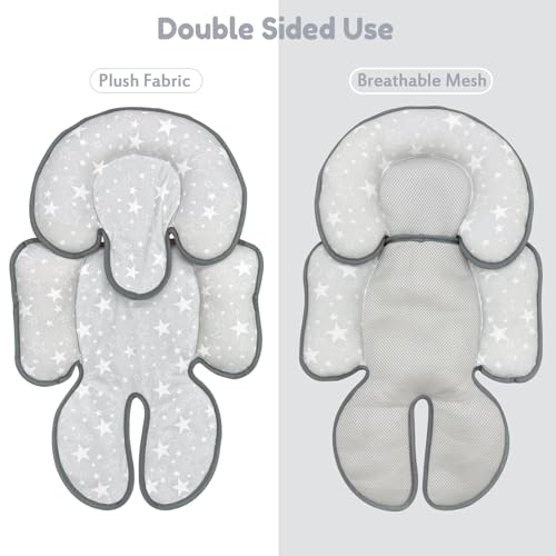 Almohadilla y Soporte Cabeza para Silla de Bebé miniatura 3