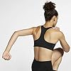 Nike-Womens-Victory-Compression-Sports-Bra Nike Women's Victory Compression Sports Bra, Black/White, Large