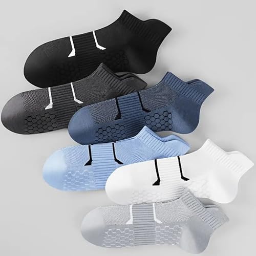 Image of DIVUE Ankle Length Socks For Men And Women Free Size Pack of 6 | Made With Cotton Breathable, Anti Odour & Moisture Absorbent cotton unisex Cute Multicolor design (Multi Color)