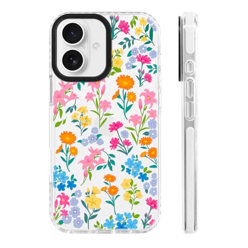 ChiCsFleur for iPhone 17 Case - Camera Protection Colorful Bloom Collage - image 1