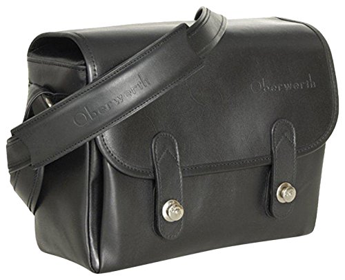 Oberwerth Freiburg - Funda para cámara (100% Piel de Vacuno), Color Negro