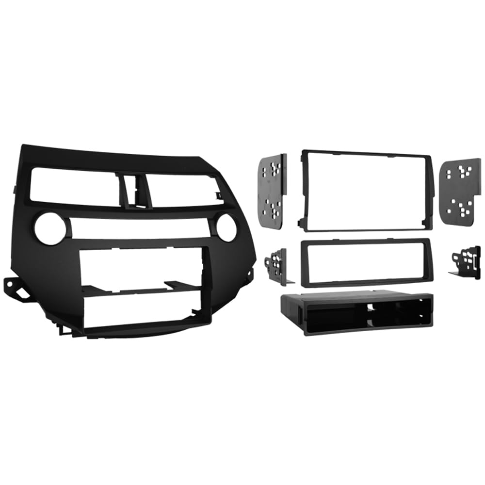Metra 99-7874 Single/Double DIN Installation Kit for 2008-2009 Honda Accord Vehicles with o Dual-Zone Climate Controls