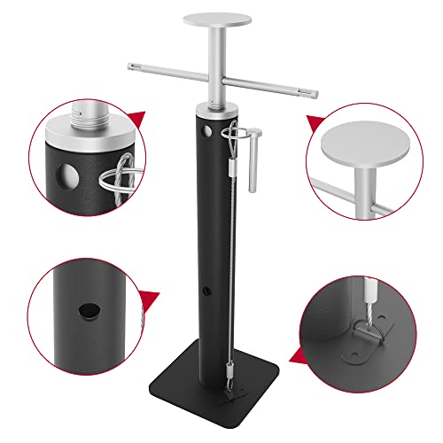 Image of Heavy Duty RV Slide Out Support - Adjusts from 19 inch to 42 inch, 5000 lbs Capacity Each, Set of 2 | Heavy-duty RV slide out stabilizer jacks with 5,000 lbs capacity per support. Adjustable height from 19 inch to 42 inch. Set of 2.