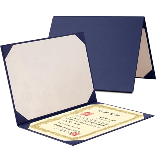 Tubbi ؏t@C ܏t@C - 10Zbg F A4p 񖇗p cp ܏ ؏ Certificate/Document Cover ܂ pbhȂ R[i[{t ӏ Ə؏ i؏ \ HX̃j