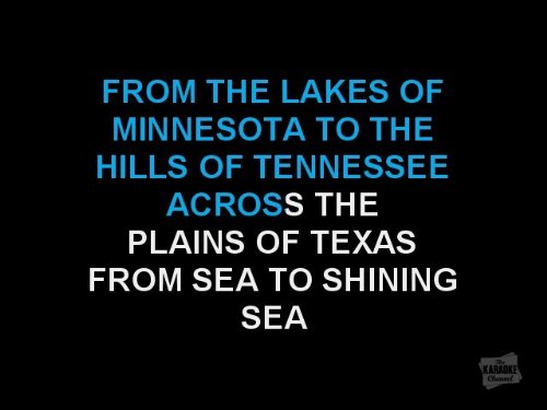 God Bless the U.S.A. (Karaoke Version)
