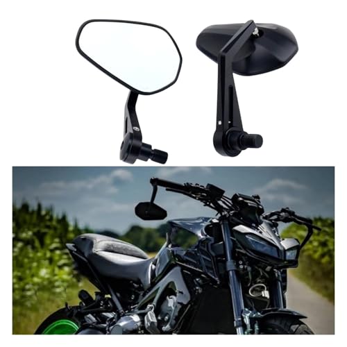 Espejo retrovisor manillar motocicleta compatible con MT FZ TMAX 2