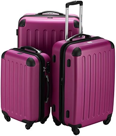 Hauptstadtkoffer Spree - Mittelgroßer Hartschalenkoffer, TSA, 4 Rollen, Koffer, Trolley, Rollkoffer, Reisekoffer, Volumenerweiterung, 65 cm, 74 Liter, Magenta