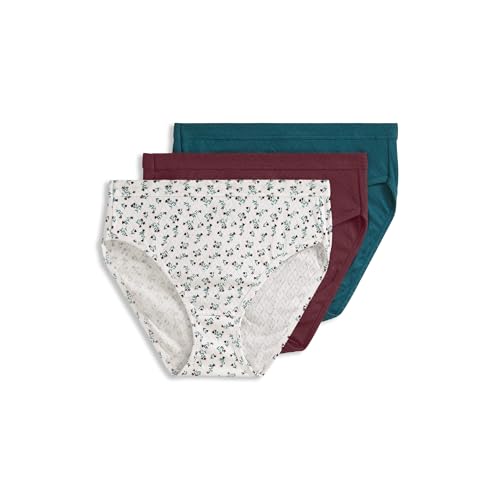 Image of Jockey Women's Underwear Plus Size 100% Cotton Elance Hipster - 3 Pack