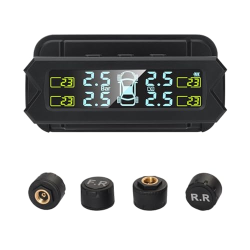 �����o�b�N���C�gLCD�f�B�X�v���C�^�C����C���Ď��V�X�e��TPMS���[�h�t��4�Z���T�[0-67 PSI(Externar)