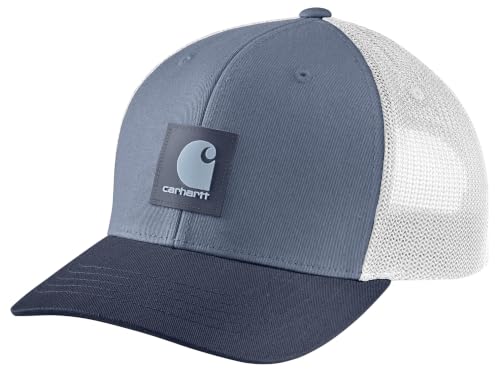 Image of Carhartt Men's Rugged Flex Twill Mesh-Back Logo Patch Cap