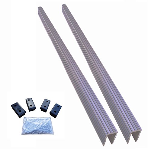 Gatorbak Synthetic Bunk Cover for 2x6 and 2X4 Edge, Long Side - Gray - 3.125