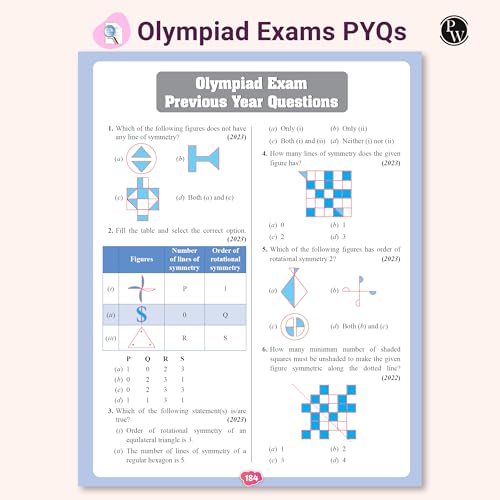 Image of PW Olympiad Books for Class 7 2026-27 - Mathematics Workbook | IMO Olympiad Prep Book | Chapterwise MCQs, PYQs, Concept Maps & Worksheets for After School Practice (Paperback)