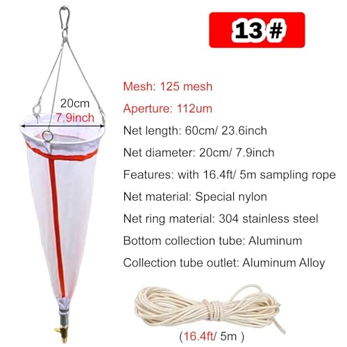 Filet à plancton pour prélever le microplancton en mer et en eau douce - 2
