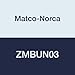 Matco-Norca ZMBUN03 Malleable Iron Union, 1/2", Black