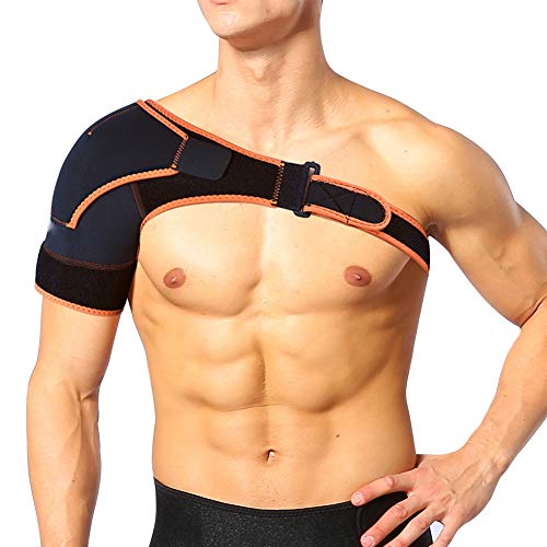 Yosoo Shoulder Brace Support Strap Wrap Belt Support Band Pad - Breathable Neoprene Shoulder Support For Rotator Cuff, Injury Prevention, Dislocated Ac Joint, Frozen Shoulder Pain, Sprain, Soreness #TOP20