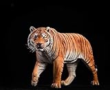 WLNTDOLA 1:6 Scale Bengal Tiger Figure Panthera Resin Model Realistic Wild Animal Collection Gift Party for Adult