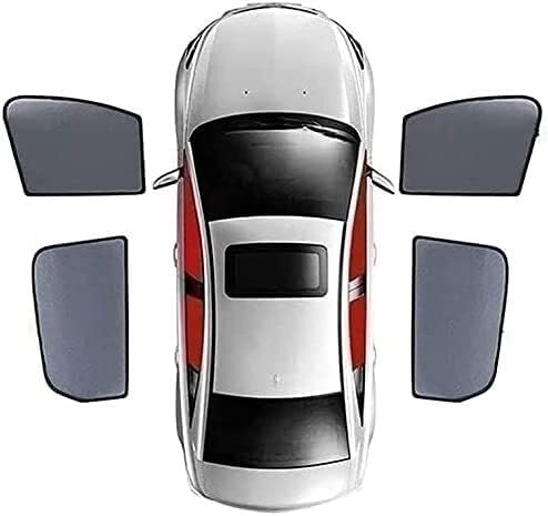 Tendine Kit Di Protezione Solare Per Auto Per Mini Per Cooper F56 2013-2023 UV Antipolvere Traspirante Oscurante Per Finestrini Laterali Anteriori(4doorswindow)