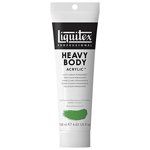 Image of Liquitex Professional Heavy Body Acrylic Paint 4.65-oz tube, Light Green Permanent