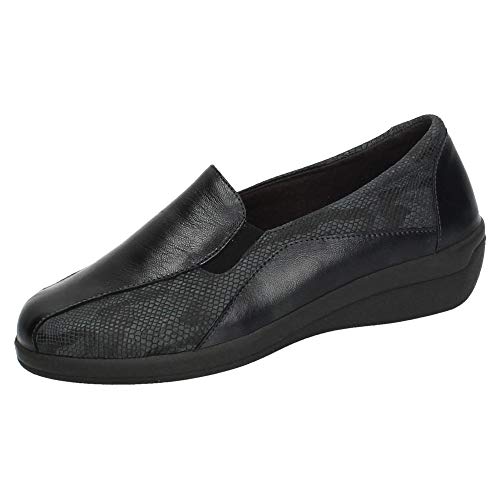 DOCTOR CUTILLAS 43404 DOCTOR CUTILLAS Piel Mujer Zapatos MOCASÍN Negro 38 Cover