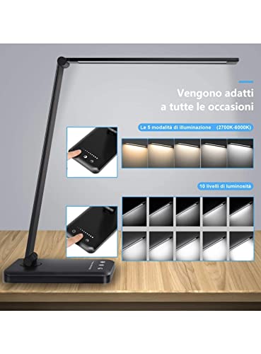 Lampada da Scrivania, da tavolo con funzione di