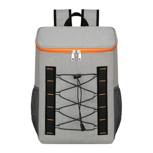 Mochila térmica de camping, bolsa aislante impermeable, soporte térmico suave, diseño ligero a prueba de fugas, amplio almacenamiento, transporte de bebidas y alimentos para el lugar de trabajo,