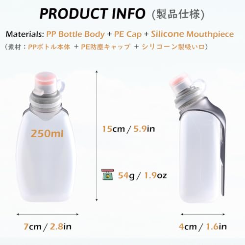 Image of TRIWONDER Running Vest Hydration Pack Backpack for Men & Women, Lightweight Trail Marathon Run Race Vest for Cycling Jogging