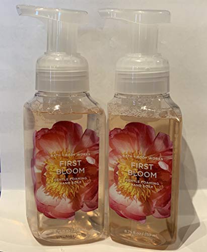 Bath and Body Works 2 Pack First Bloom Gentle Foaming Hand Soap 8.75 Oz.