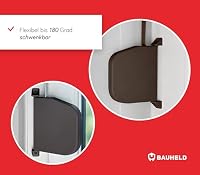BAUHELD 2x Rolladen-Gurtwickler Aufputz 14mm mit 5,5m Rolladengurt - Braun – Ansicht 6
