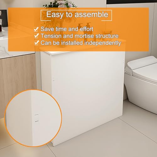 Optimisez votre espace avec ce cache-radiateur en MDF chic pour salon. - 6