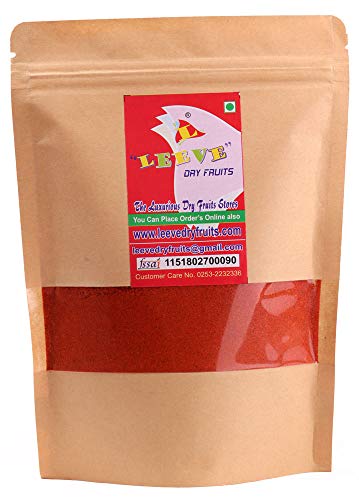 Image of Leeve Kashmiri Chilli Powder 400g | Natural Red Mirch Powder | Rich Color & Mild Spice | For Curry, Tandoori & Gravy | No Artificial Color | Hygienically Packed