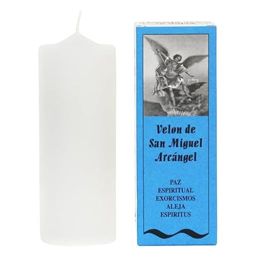 Velón Preparado San Miguel Arcángel – Ritual con Vela Blanca para Protección y Purificación | Vela Esotérica para Purificar nuestro entorno | Hecho a Mano con Hierbas | Incluye Instrucciones y Oración | Ya disponible en tu tienda friki favorita! En mundofriki.es!