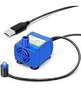 Cat Water Fountain Pump, Pet Water Fountain Pump Compatible Motor, for Pet Drinking Fountain Cat ...