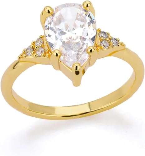 Bague goutte d'eau de mariage pour des fiançailles mémorables