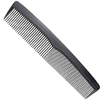 1 Stücke Styling Kamm Männer Multifunktionaler,Bruchfester Premium Grobzinkiger Carbon Kamm,Antistatischer Haar Kamm Friseur zum Haare Schneiden,Hair Comb Kamm 19cm Breiter Zahnkamm+Feine Zahnung