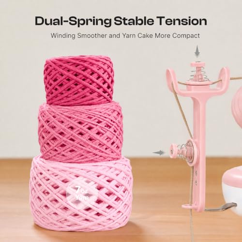 Image of Caydo Electric Yarn Winder, Compact Automatic Yarn Cake Winder 7oz