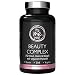 Produktbild Haut Haare Nägel Beauty Complex 120 Kapseln für 2 Monate | Goldhirse, Hyaluronsäure, Zink, B-Vitamine für ein besseres Hautbild, vitales Haar & starke Nägel | vegan, mehrfach zertifiziert