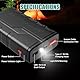 Starthilfe Powerbank, KUKUPOW Auto Starthilfe Powerbank 1500A (bis zu 7.0L Gas und 5.5L Diesel) 12V Jump Starter, Batterie Booster, Tragbare Starthilfe mit USB Schnellladung 3.0 Ports,LED Taschenlampe