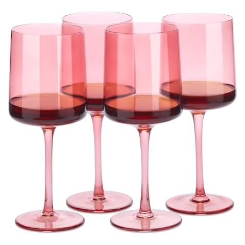 Navaris Verre à vin teinté rose Cover