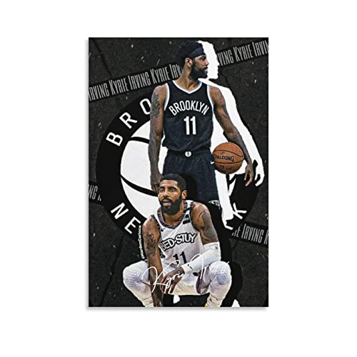 Peintures sur toile Kyrie Irving 60x80cm pour décorer un mur de chambre