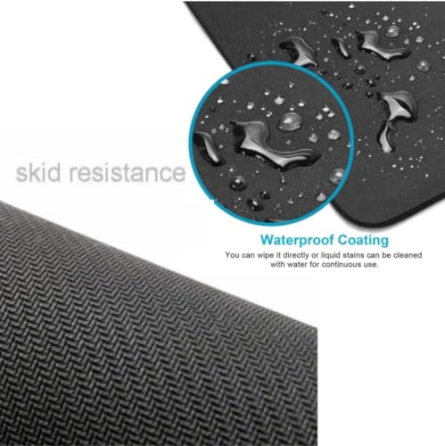 Image of Anime Gaming Mouse Pad, Non-Slip Rubber Base, Ultra-Low Friction High Durability, Waterproof Mouse Mat, Anti-Slip Base, Mousepad 7.5 inch X 9 inch (007)