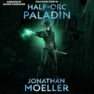 Half-Orc Paladin Audiolibro Por Jonathan Moeller arte de portada